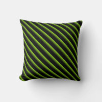Bandes diagonales de couleur noire et verte