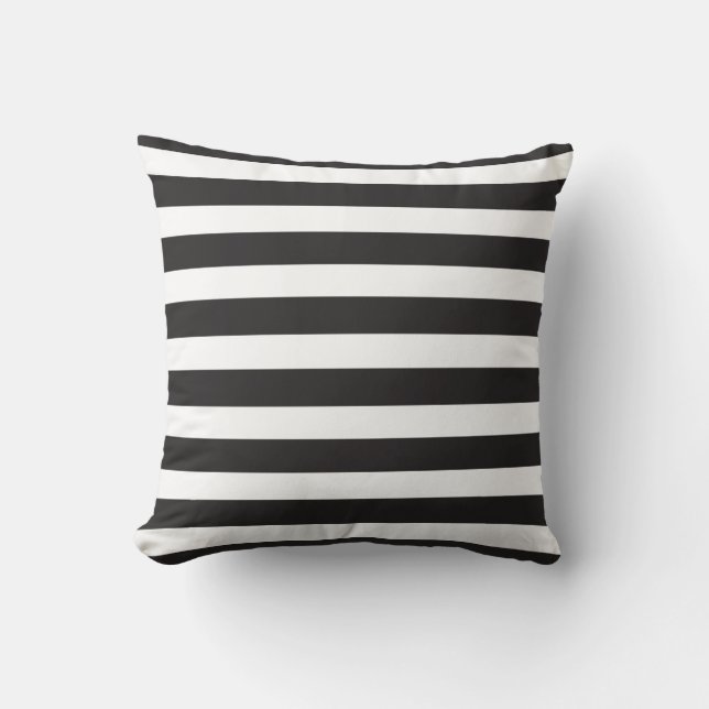 Coussin Bandes horizontales classiques (Recto)