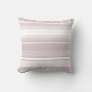 Coussin Bandes roses à quartz rose