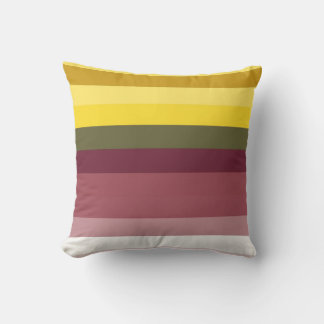 Coussin Bandes verticales Abstraites sans couture