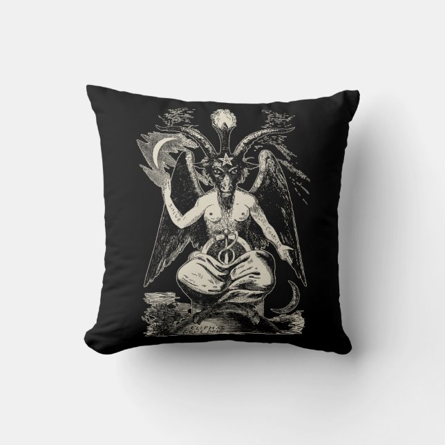 Coussin Baphomet (Recto)