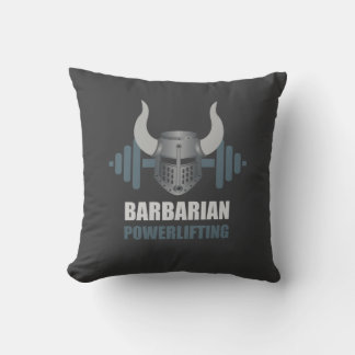 Coussin Barbarian Warrior Powerlifting Workout