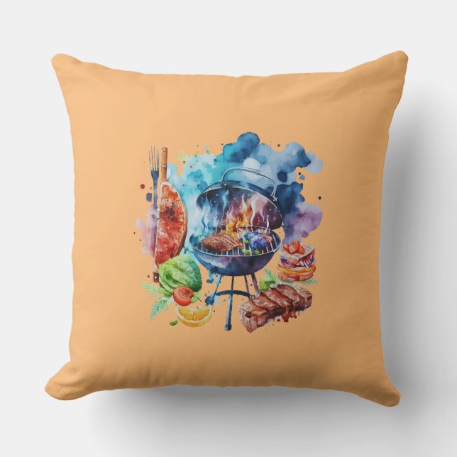 Coussin Barbecue et grill (Recto)