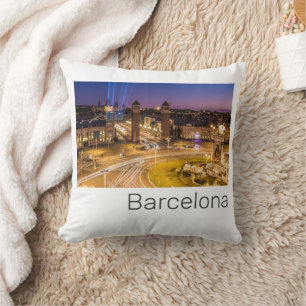 Coussin Barcelona Plaza de Espana Catalogne Espagne Couche