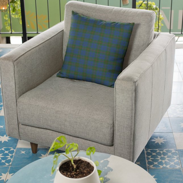 Coussin Barclay Chasse Ancien Tartan écossais Original (Créateur téléchargé)