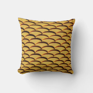 Coussin bardeaux jaunes