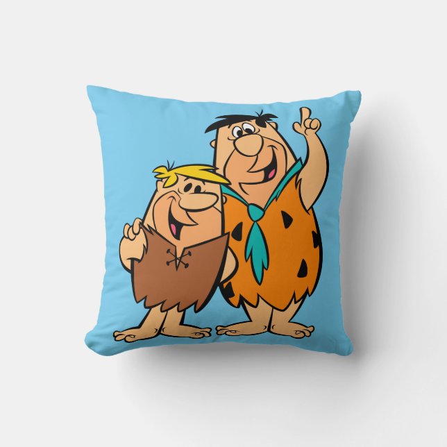 Coussin Barney Rubble et Fred Flintstone (Recto)