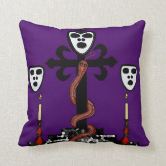 Coussin Baron Samedi Voodoo Art Pillow