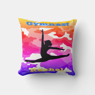 Coussin Bars de coffre-fort à poutres de gymnaste Arc-en-c