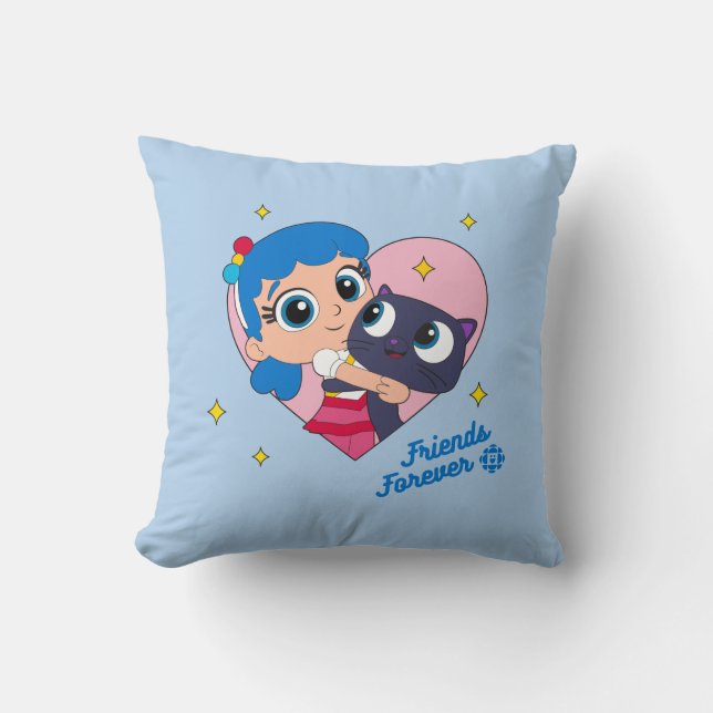 Coussin Bartleby - Les amis pour toujours (Recto)