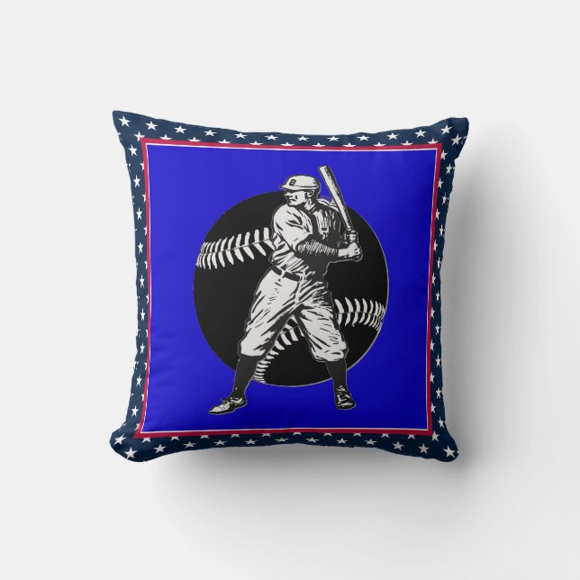 Coussin Baseball : Pillow Vintage (Recto)