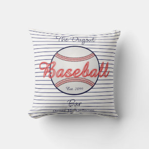 Coussin Baseball Sports Bar Jeu d'oreiller
