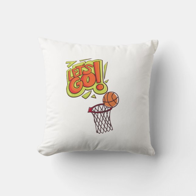 Coussin Basket-ball  (Recto)