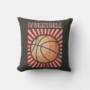 Coussin Basket-ball classique Vintage rétro