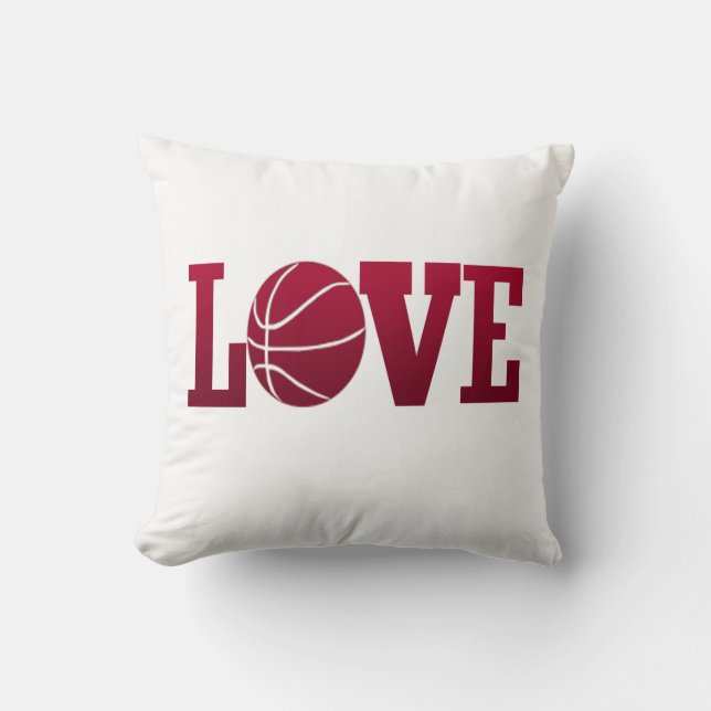 COUSSIN BASKET-BALL D'AMOUR (Recto)