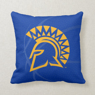 Coussin Basket-ball d'état de Spartans d'état de San Jose