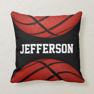 Coussin Basket-ball Personnalisé avec nom