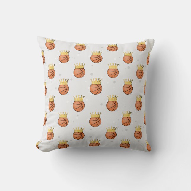 Coussin Basket-ball - Roi des sports (Recto)