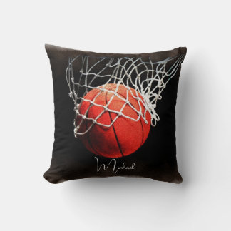 Coussin Basket-ball Votre nom