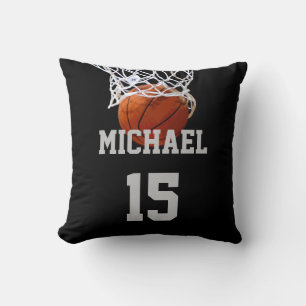 Coussin Basket-ball Votre nom