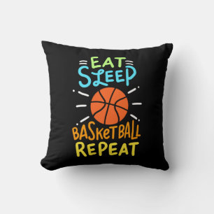 Coussin Basketball - Manger Sommeil Basketball Répéter