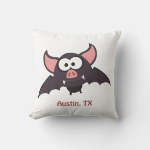 Coussin Bat - Austin, Texas
