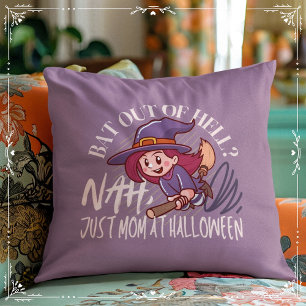 Coussin Bat Out of Hell ? Nah, Maman juste à Halloween