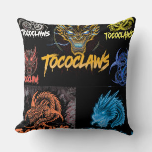 Coussin Bataillon de dragons TOCOCLAWS : Autocollant de ri