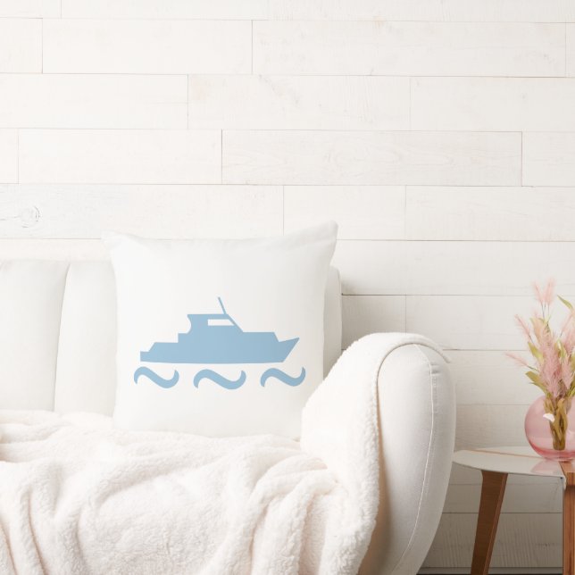 Coussin Bateau bleu bébé (Canapé)