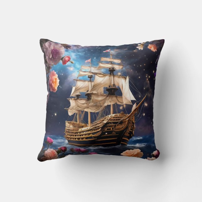 Coussin Bateau de Lord Nelsons, Victoire du HMS (Verso)