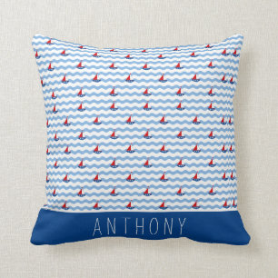 Coussin Bateau nautique personnalisé