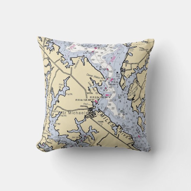 Coussin Bateau Personnalisé Marine Marine Nautique Maison  (Recto)