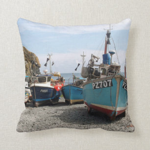 Coussin Bateaux de pêche Cadgwith les Cornouailles