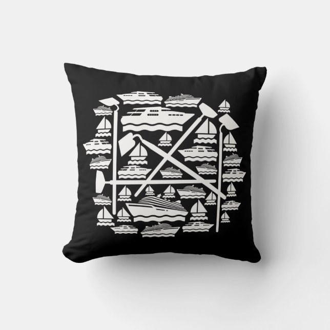 Coussin Bateaux & Hots (Recto)