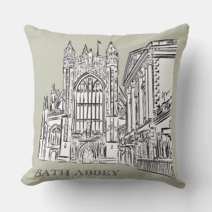 Coussin Bath Abbey, Bath, Angleterre