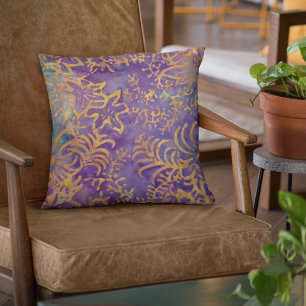 Coussin Batik d'hiver