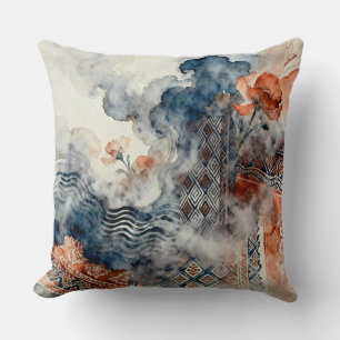 Coussin Batik indonésien éthéré