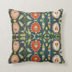 Coussin Batik Motif Dans Le Style Victorien