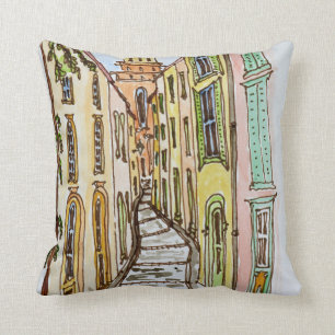 Coussin Bâtiment de Saint-Tropez Côte d'Azur, France