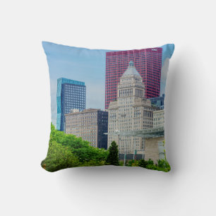 Coussin Bâtiments À Chicago