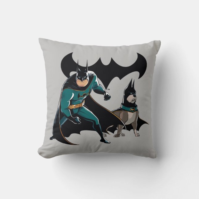Coussin Batman & Ace (Recto)