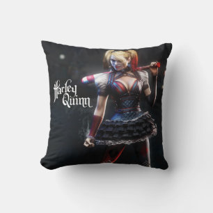 Coussin Batman Arkham Knight   Harley Quinn avec chauve-so