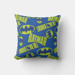 Coussin Batman - Le Motif du Chevalier foncé
