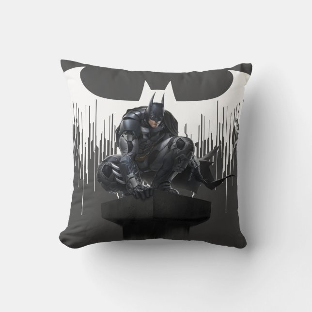 Coussin Batman perché sur un pilier (Recto)