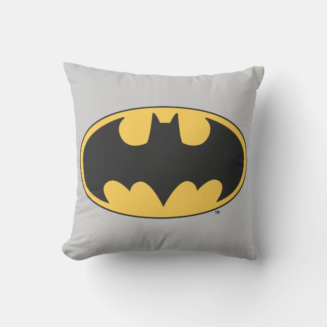 Coussin Batman Symbol | Oval Logo (Recto)