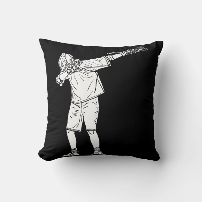Coussin Bâton de crosse Garçon Dabbing Jeune Dab Dance (Recto)