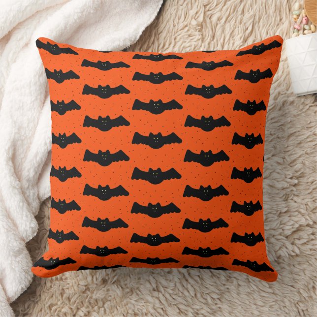 Coussin Bats d'Halloween (Couverture)