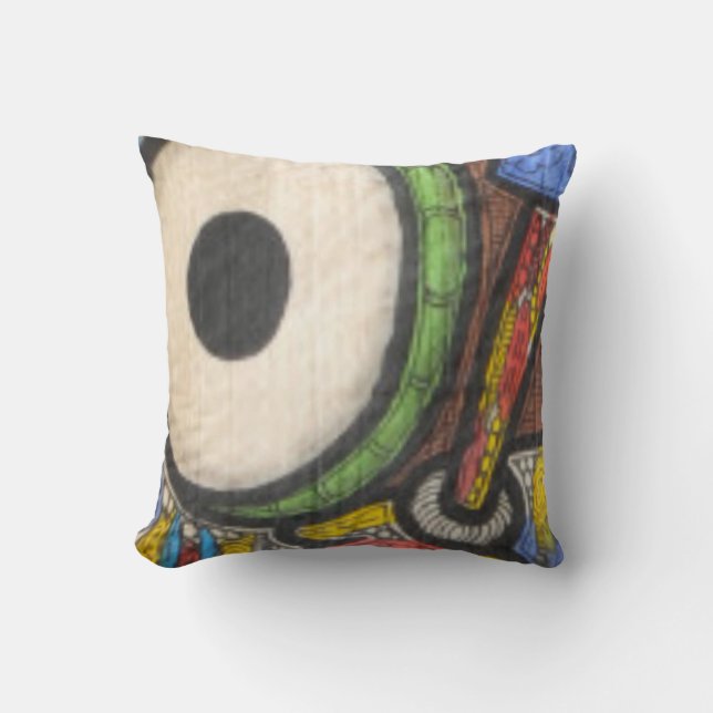 Coussin Battement de tambour (Recto)