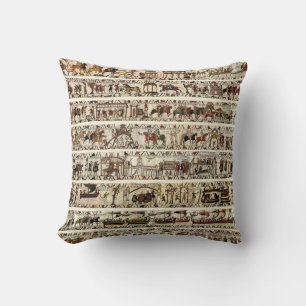 Coussin BAYEUX TAPESTRY 1066 Bataille d'Hastings