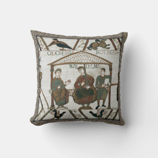 Coussin Bayeux Tapestry William of Normandy Throw Pillow
